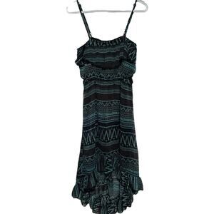 Rue 21 Junior Girl's Sheer Lined Adjustable‎ Spaghetti Strap Sundress Size M